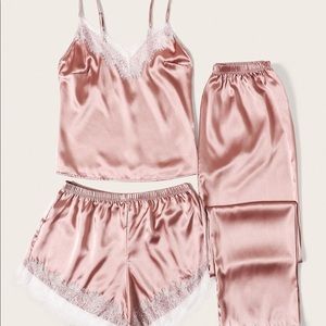 🌸 Satin Pink PJ Set 🌸